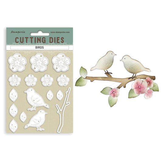 Stamperia Cutting Dies A6 Birds