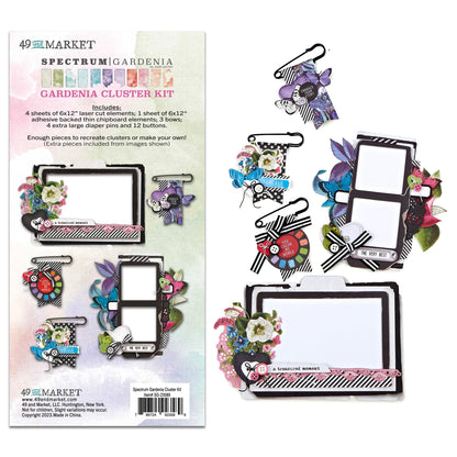 49 And Market Spectrum Gardenia Cluster Kit