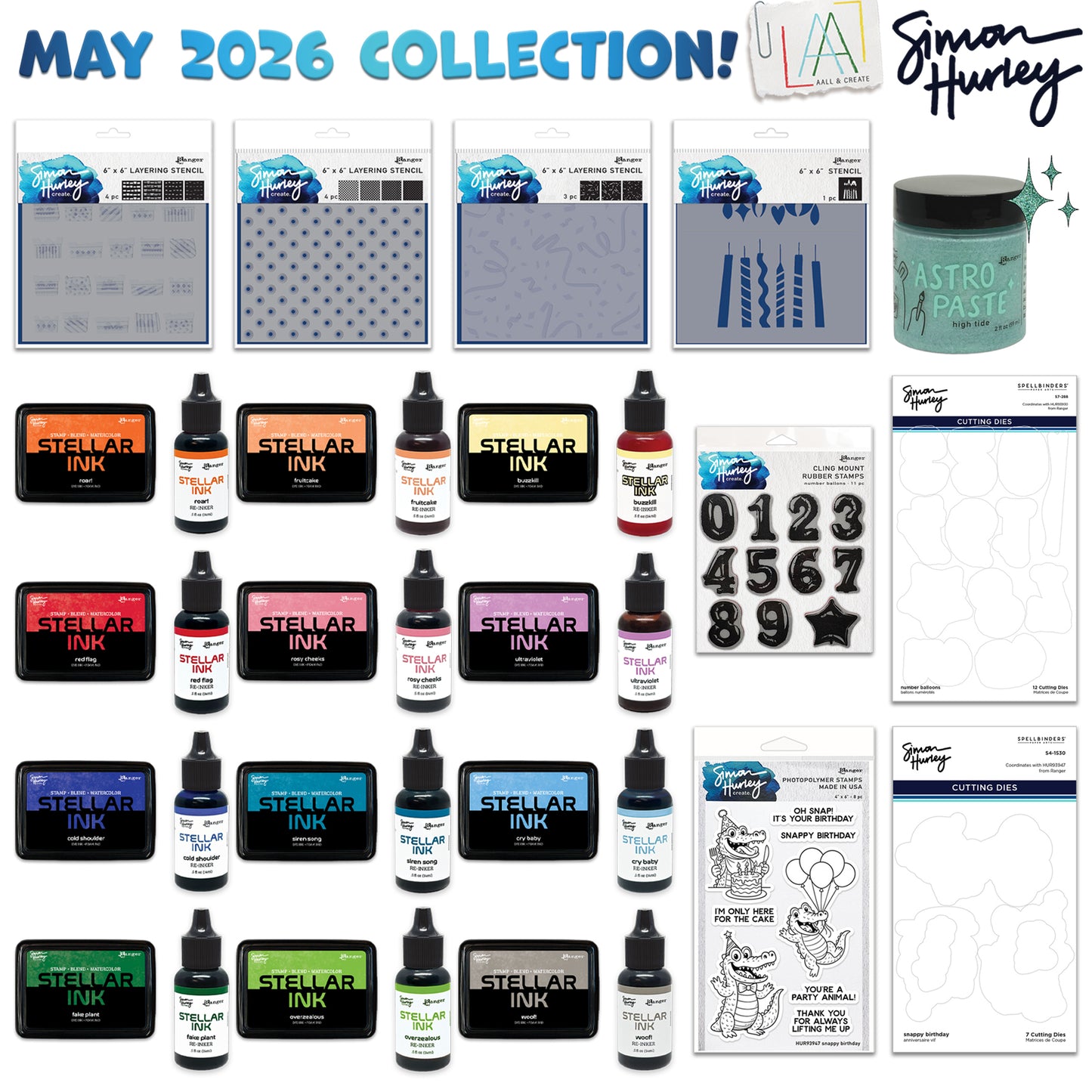 Ranger Simon Hurley create. May 2026 Complete Collection (Save £30)