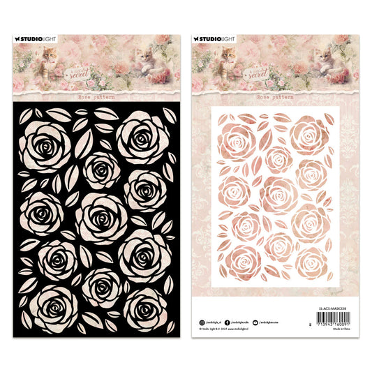 Studio Light A Cat's Secret - Mask Rose Pattern