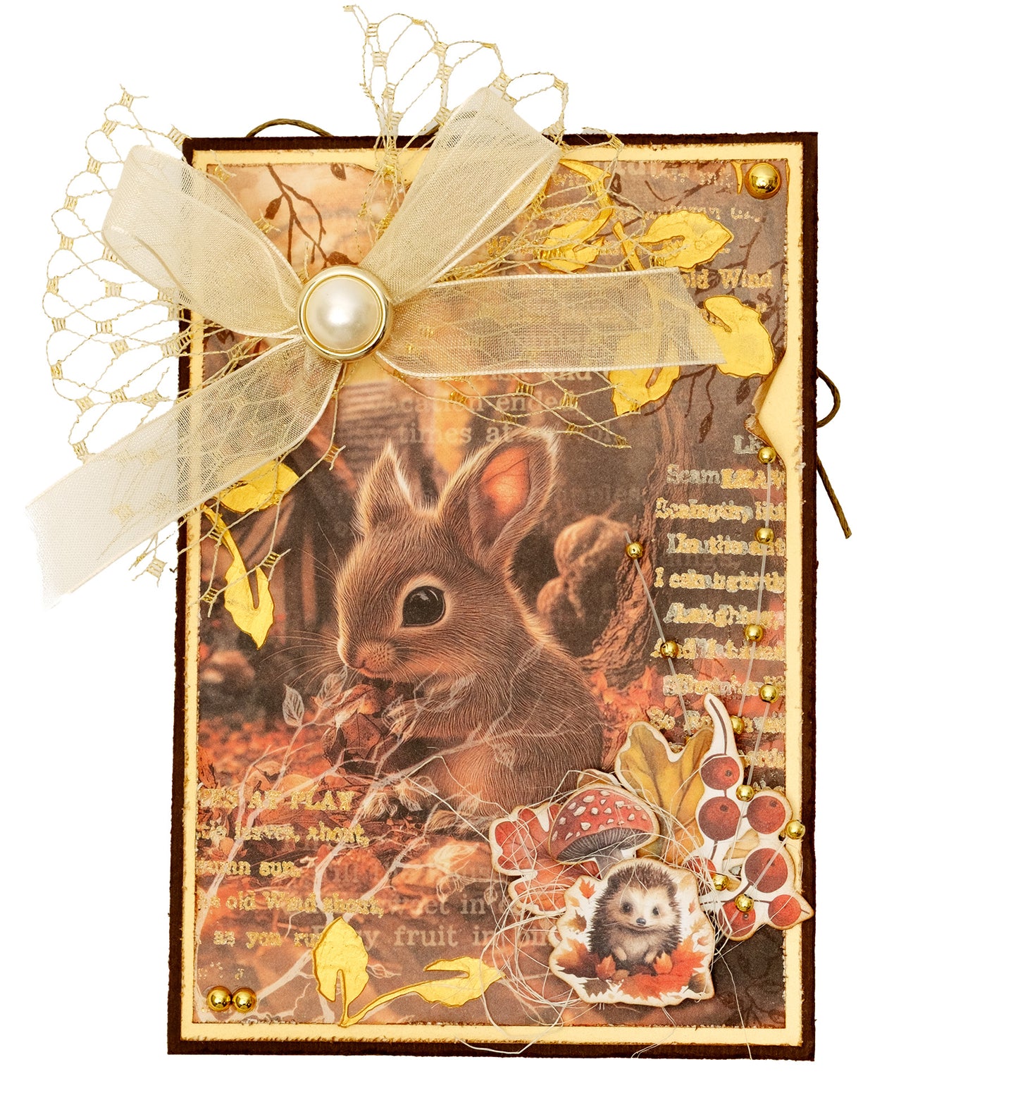 Studio Light Charming Autumn - Die-cut Paper Pad Paper Elements