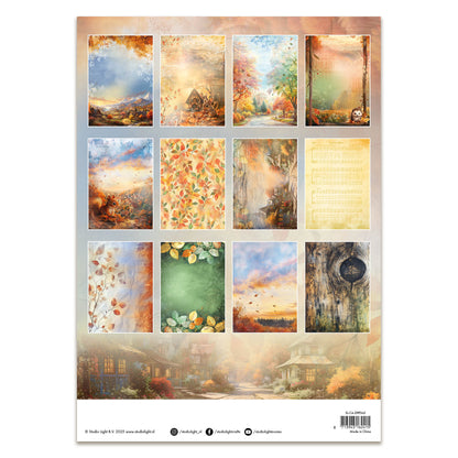 Studio Light Charming Autumn - Designer Paper Pad Background Papers