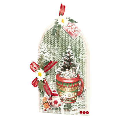 Studio Light Tag Paper Pad White Tags Cottage Christmas