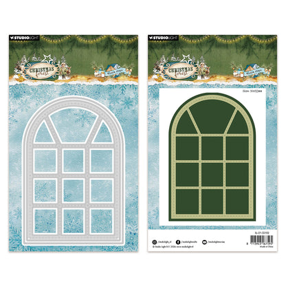 Studio Light Cutting-Dies Window Shape Christmas Forest