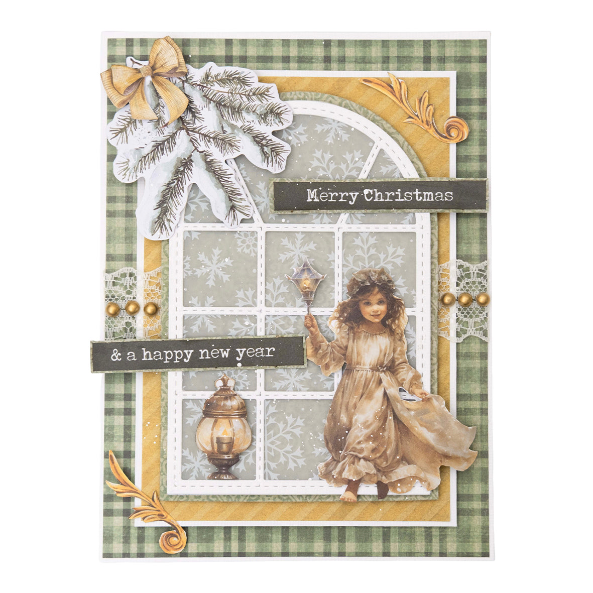 Studio Light Die-Cut Paper Pad Elements Christmas Forest