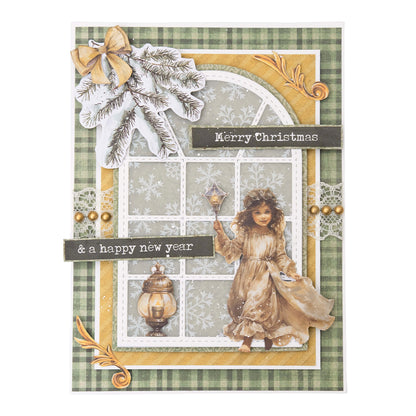 Studio Light Pattern Paper Pad Pattern Christmas Forest