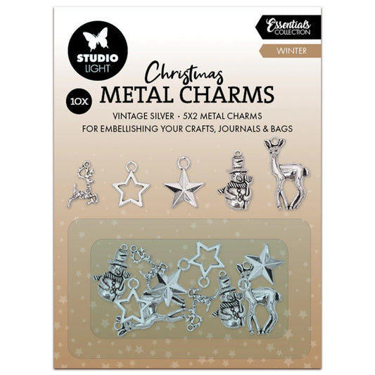 Studio Light Essentials Metal Charms Winter Elements