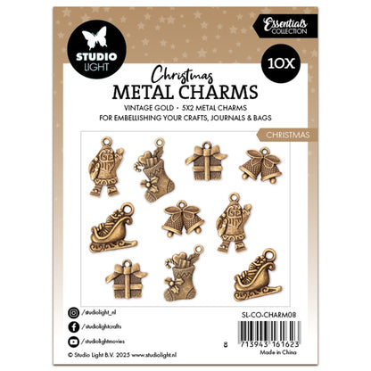 Studio Light Essentials Metal Charms Christmas Elements