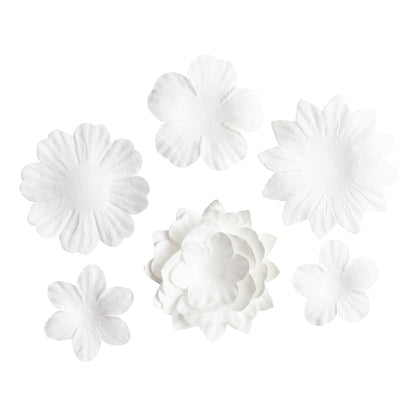 Studio Light White Essentials Paper Flowers (25pcs)