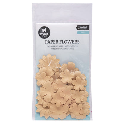 Studio Light Kraft Essentials Paper Flowers (5pcs)