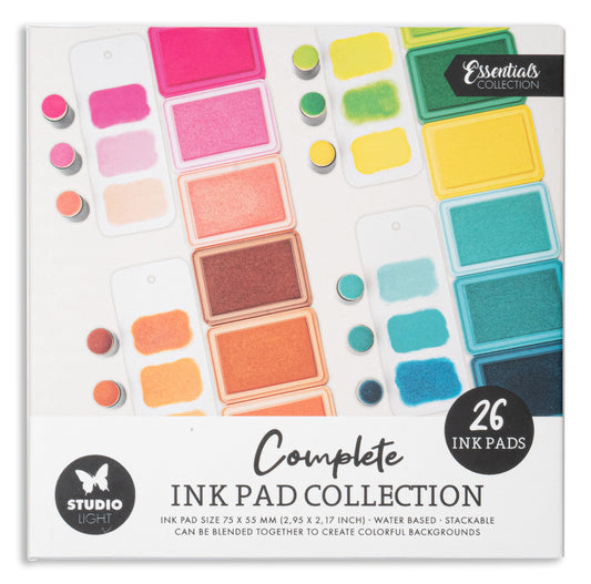 Studio Light Ink Pads Complete Collection - 26 Colours