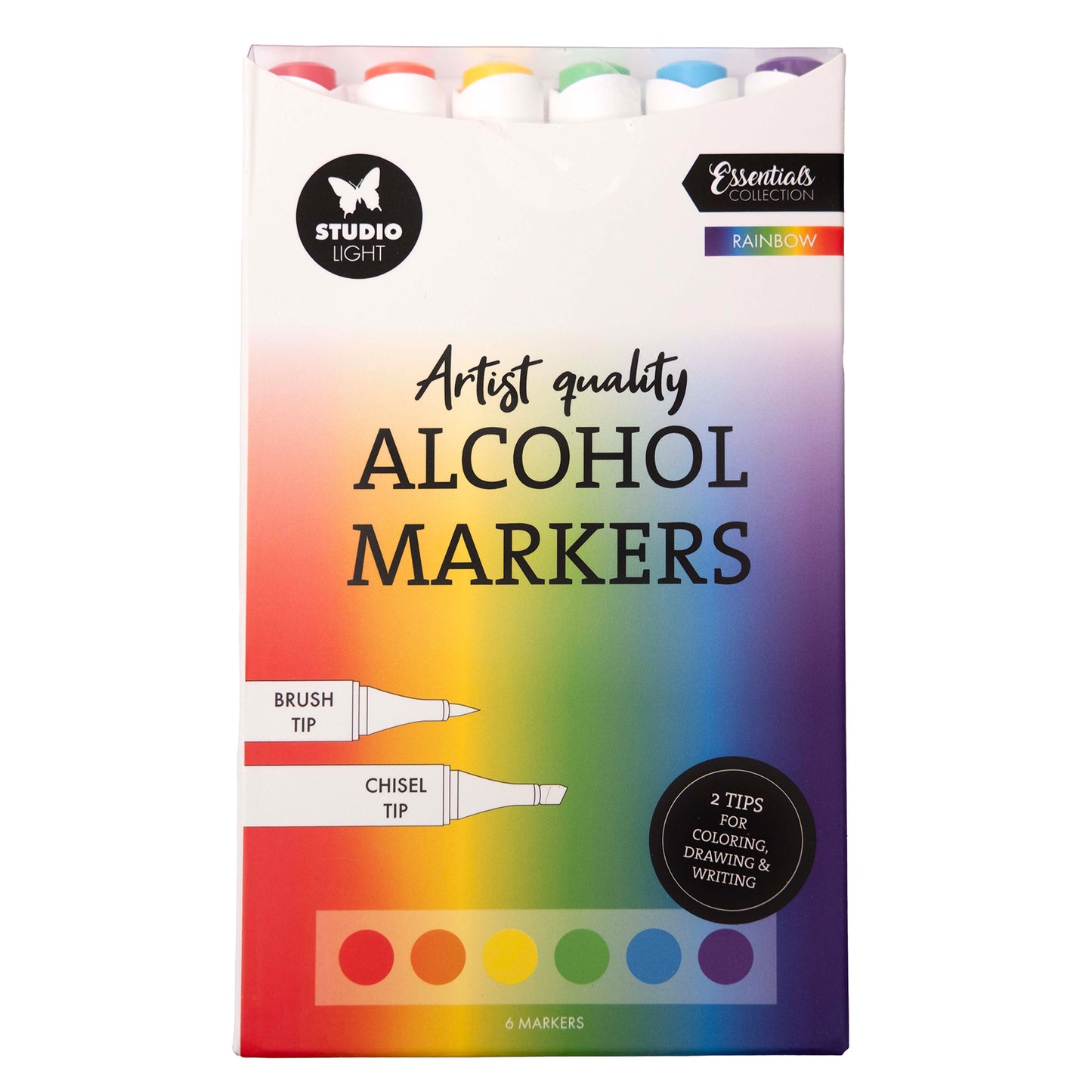 Studio Light Essentials Alcohol Markers Rainbow
