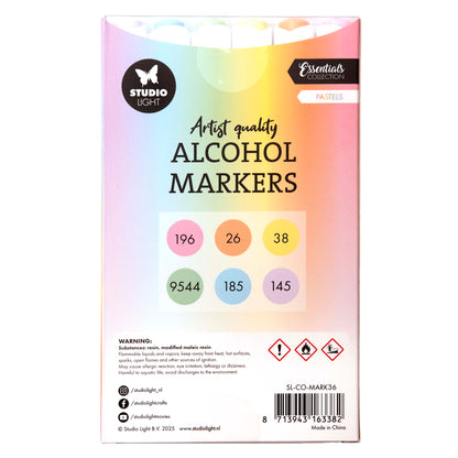 Studio Light Essentials Alcohol Markers Pastels