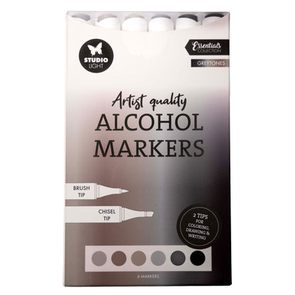 Studio Light Essentials Alcohol Markers Greytones