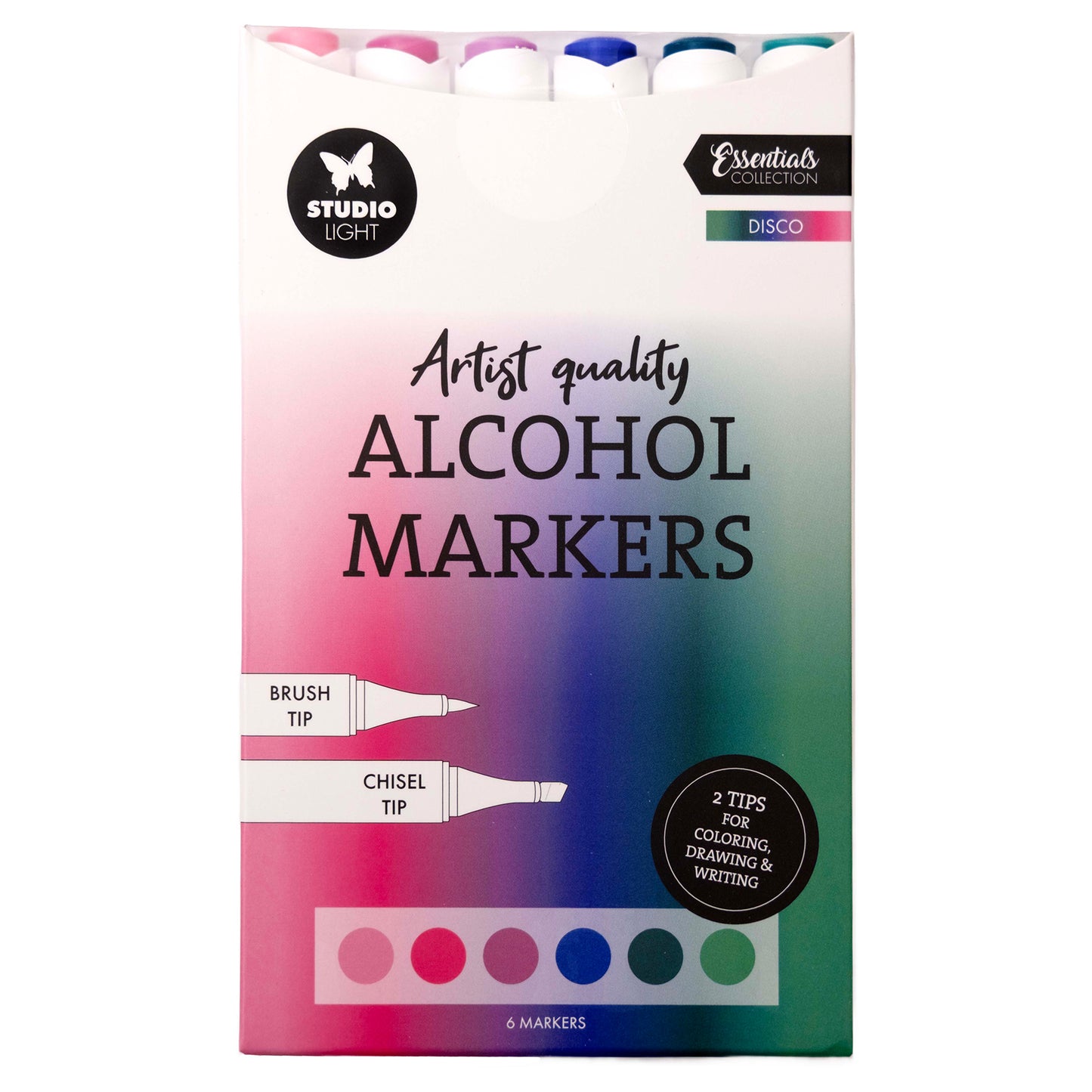 Studio Light Essentials Alcohol Markers Disco