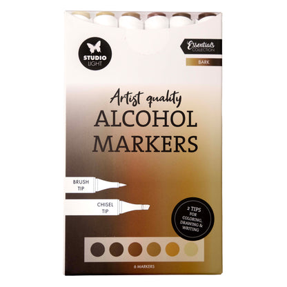 Studio Light Essentials Alcohol Markers Bark
