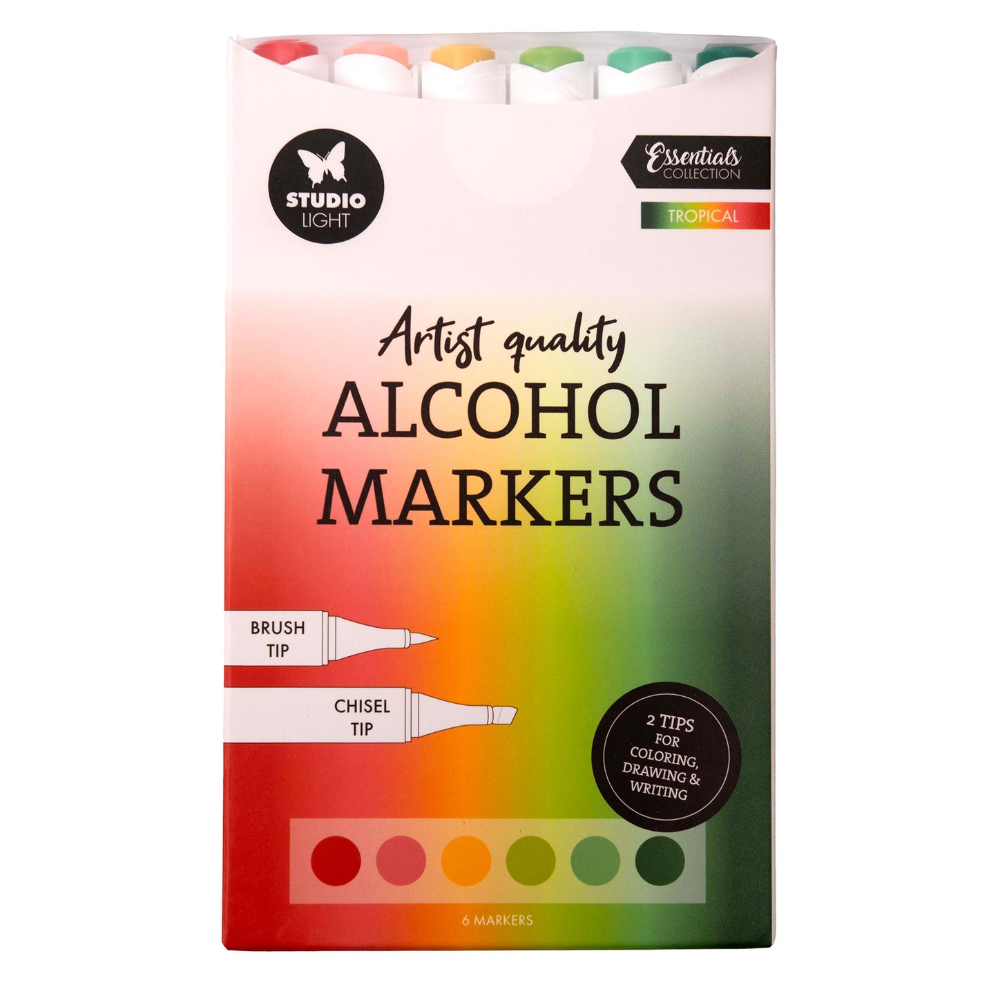 Studio Light Essentials Alcohol Markers Tropical