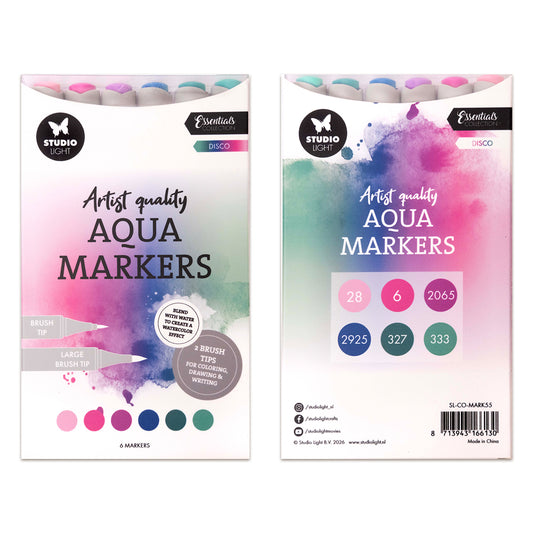 Studio Light Aqua Markers Disco Essentials