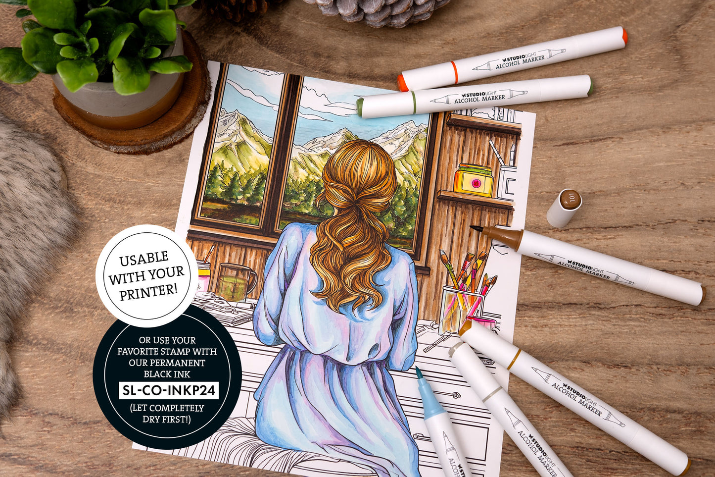 Studio Light Essentials Alcohol Markers Sunset