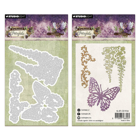 Studio Light Cutting dies Enchanted Enchanted Fairytale 71x101x1mm 3 Pieces