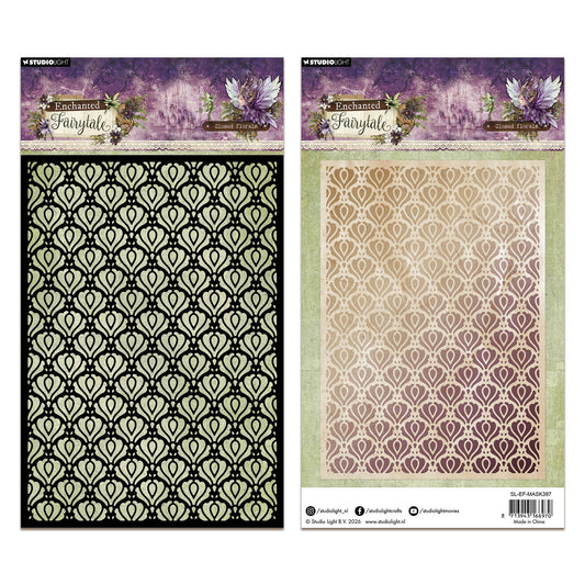 Studio Light Mask Closed Florals Enchanted Fairytale 148x210x1mm 1 Piece