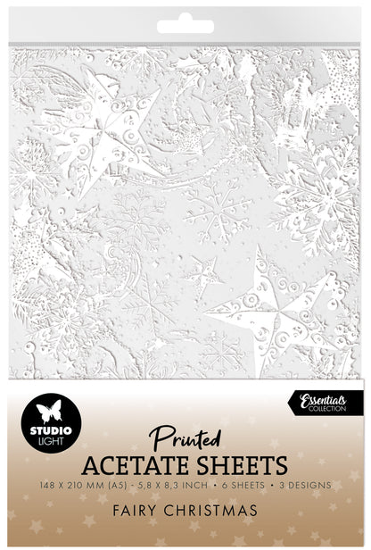 Studio Light Essentials Fairy Christmas Paper Elements Bundle