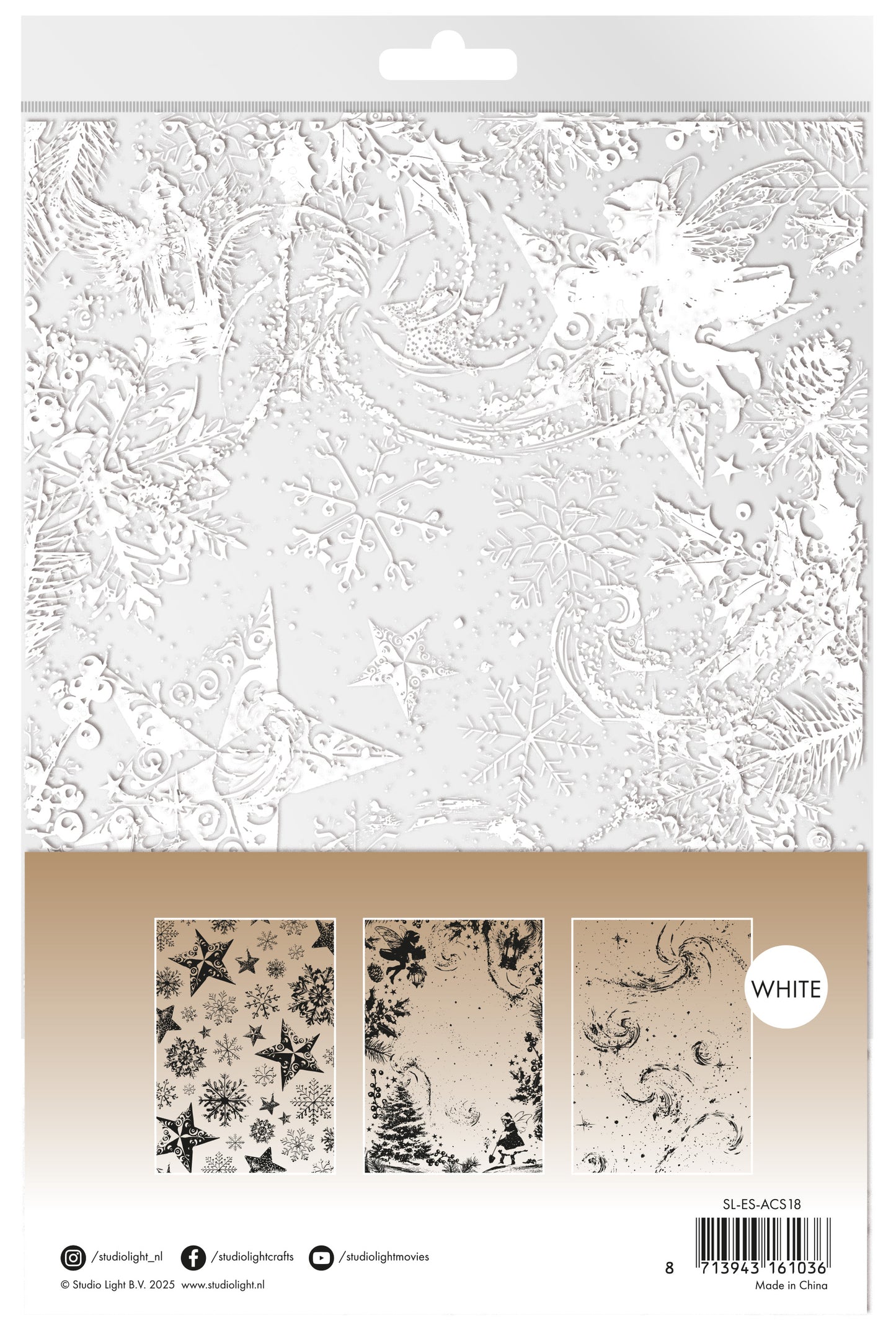 Studio Light Essentials Fairy Christmas Paper Elements Bundle