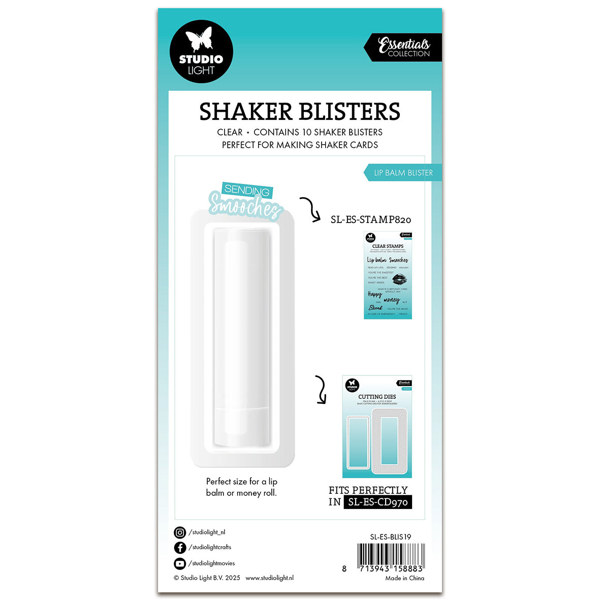Studio Light Essentials Shaker Blister - Lip Balm Blister Pack