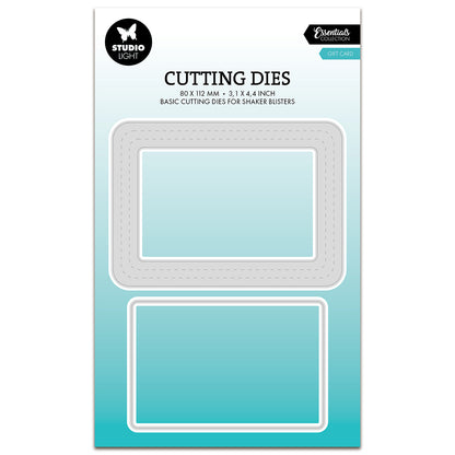 Studio Light Essentials Cutting Die - Gift Card Blister