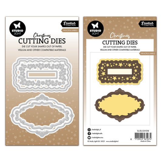 Studio Light Essentials Cutting Die Fanciful Labels