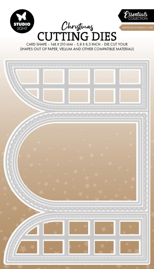 Studio Light Essentials Cutting Die Window Folding Card