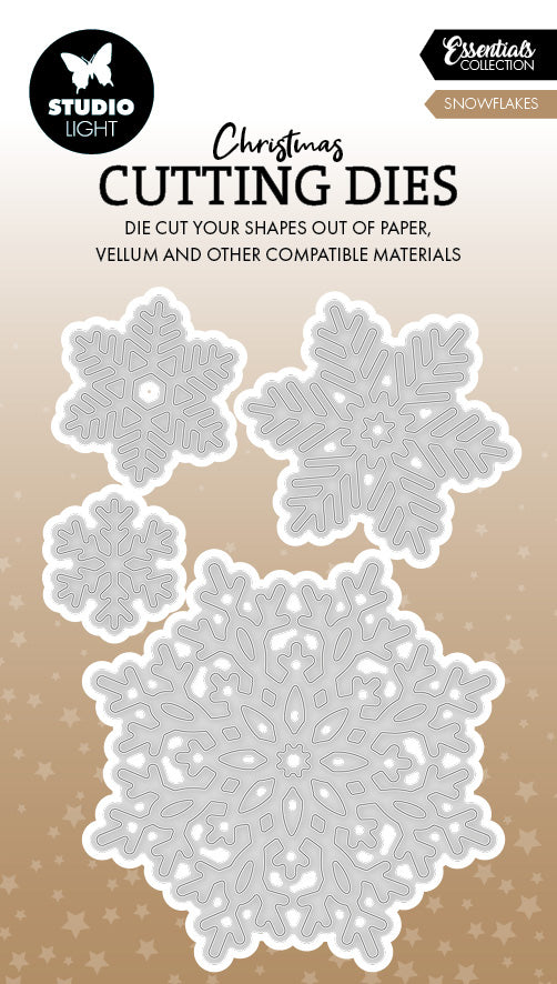 Studio Light Essentials Cutting Die Snowflakes
