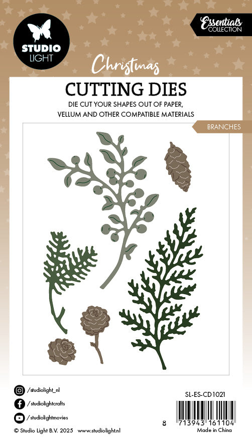 Studio Light Essentials Cutting Die Branches