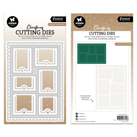Studio Light Essentials Cutting Die - Advent Cardshape