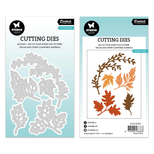Studio Light Cutting dies Autumn leaves Essentials
