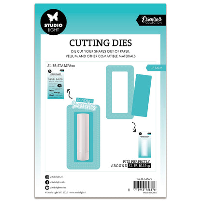 Studio Light Essentials Cutting Die - Lip Balm Blister