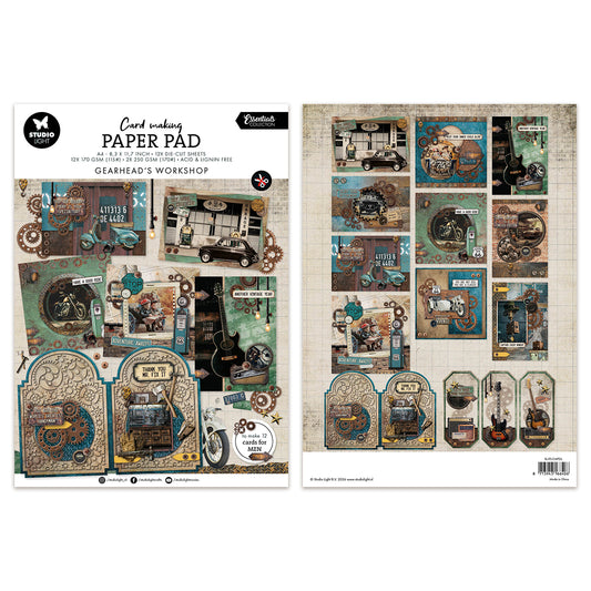 Studio Light Cardmaking Pad Gearhead workshop Essentials