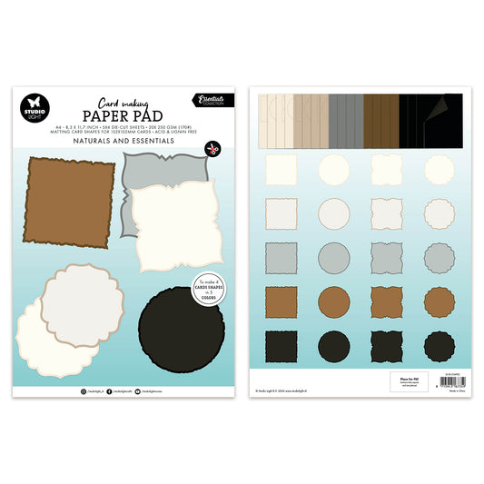 Studio Light Card making pad Naturals