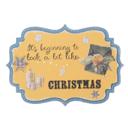 Studio Light Die-Cut Paper Pad Elements Christmas Forest
