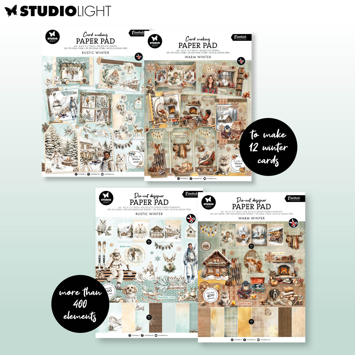 Studio Light Warm Winter + Rustic Winter Complete Collection