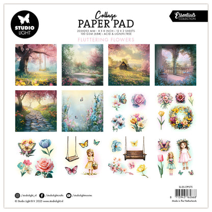 Studio Light Essentials Fluttering Flowers Collage Bundle