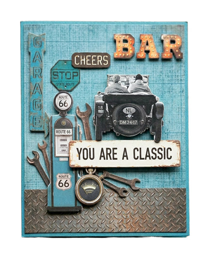 Studio Light Cardmaking Pad BBQ Party & Gearhead workshop Essentials Bundle