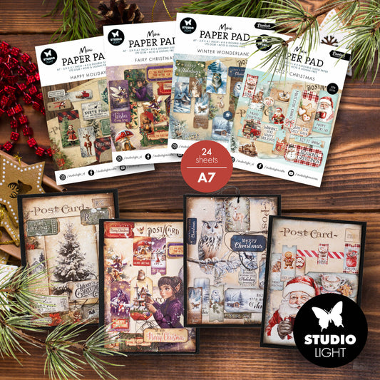 Studio Light Essentials Mini Paper Pad Christmas 2025 Bundle