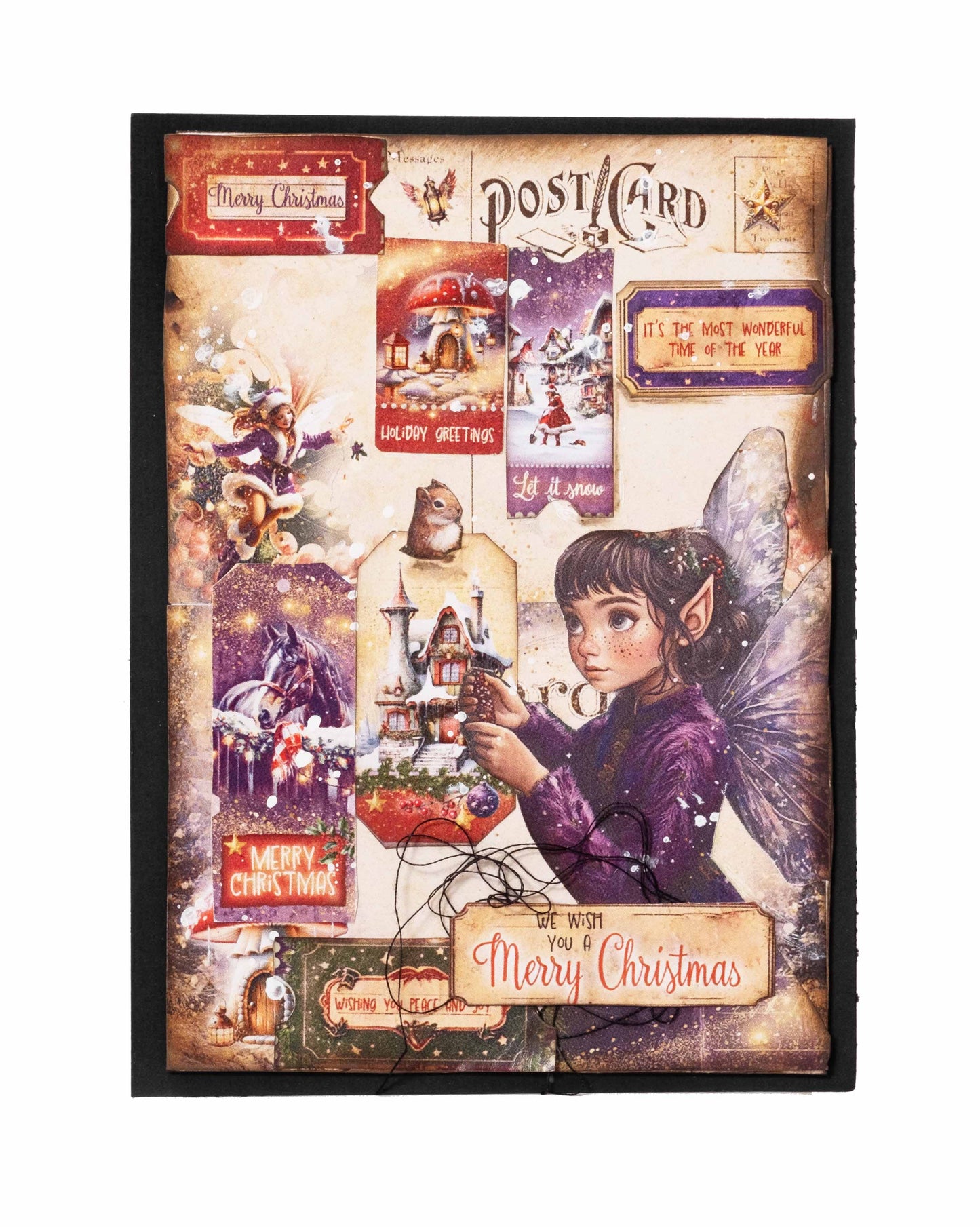 Studio Light Essentials Mini Paper Pad Fairy Christmas