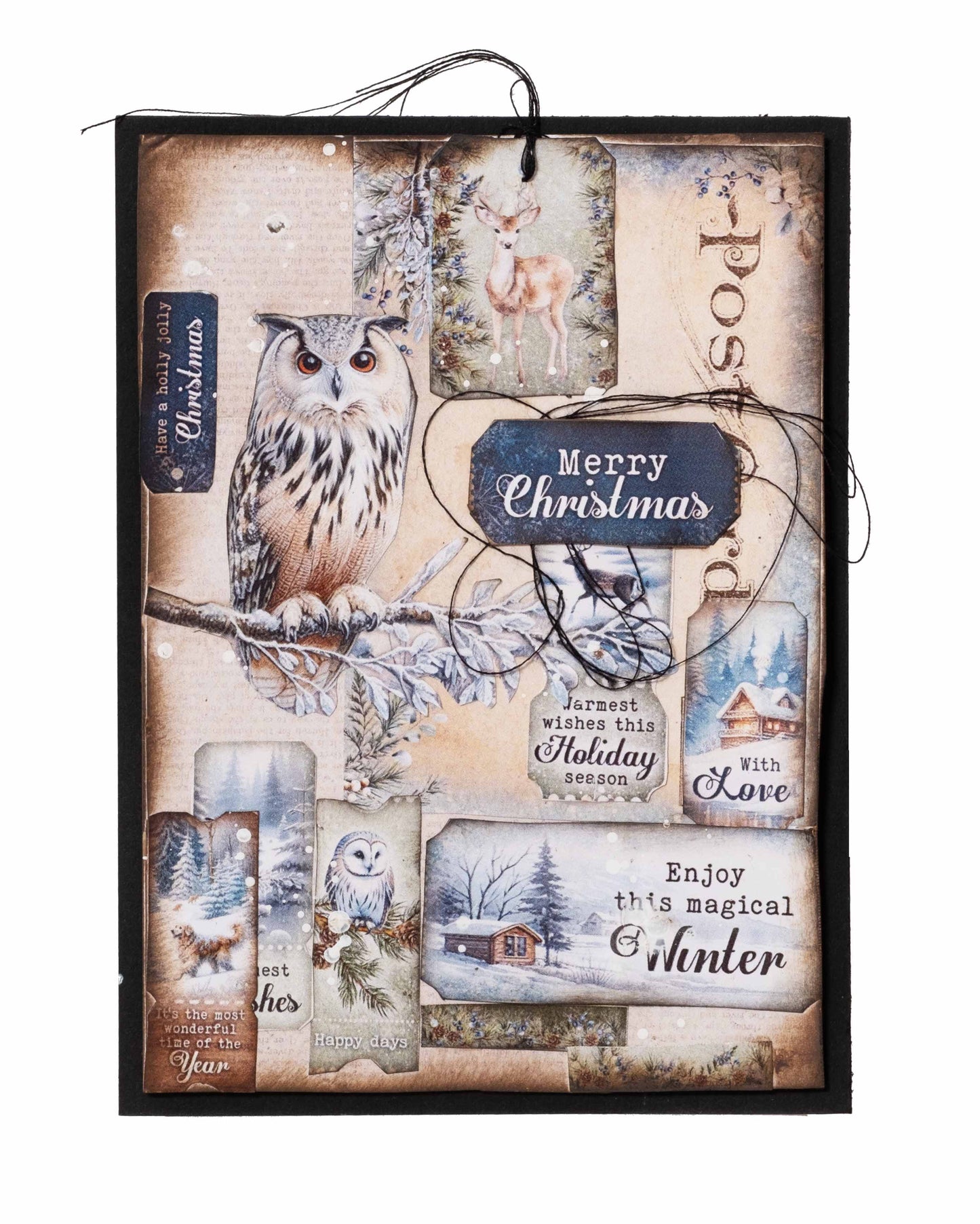 Studio Light Essentials Mini Paper Pad Winter Wonderland