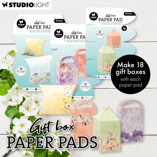 Studio Light Giftbox Paper Pad Bundle 54 Sheets