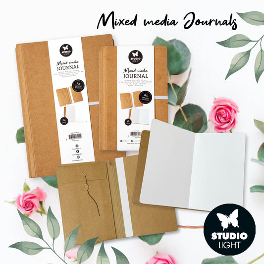 Studio Light Essentials Mixed Media Journal A5 & A4