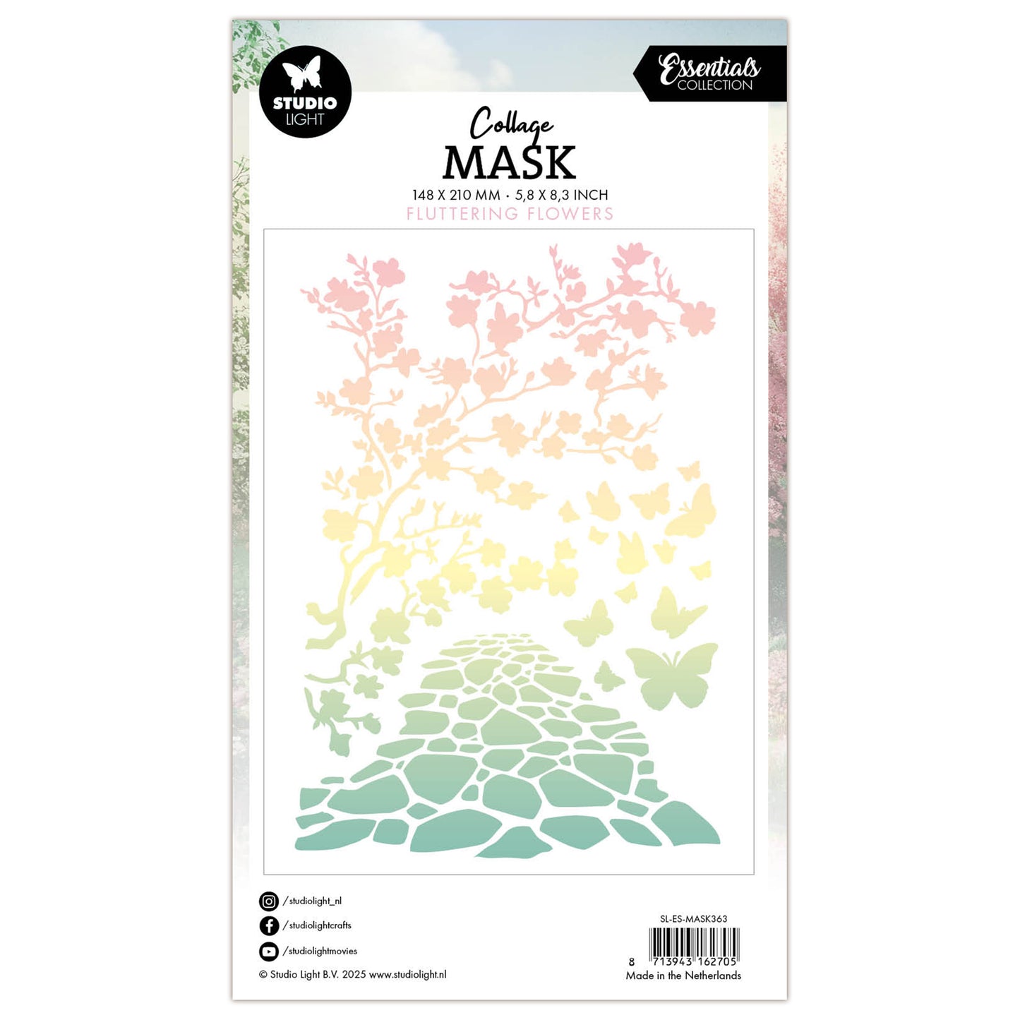 Studio Light Essentials Fluttering Flowers Collage Bundle