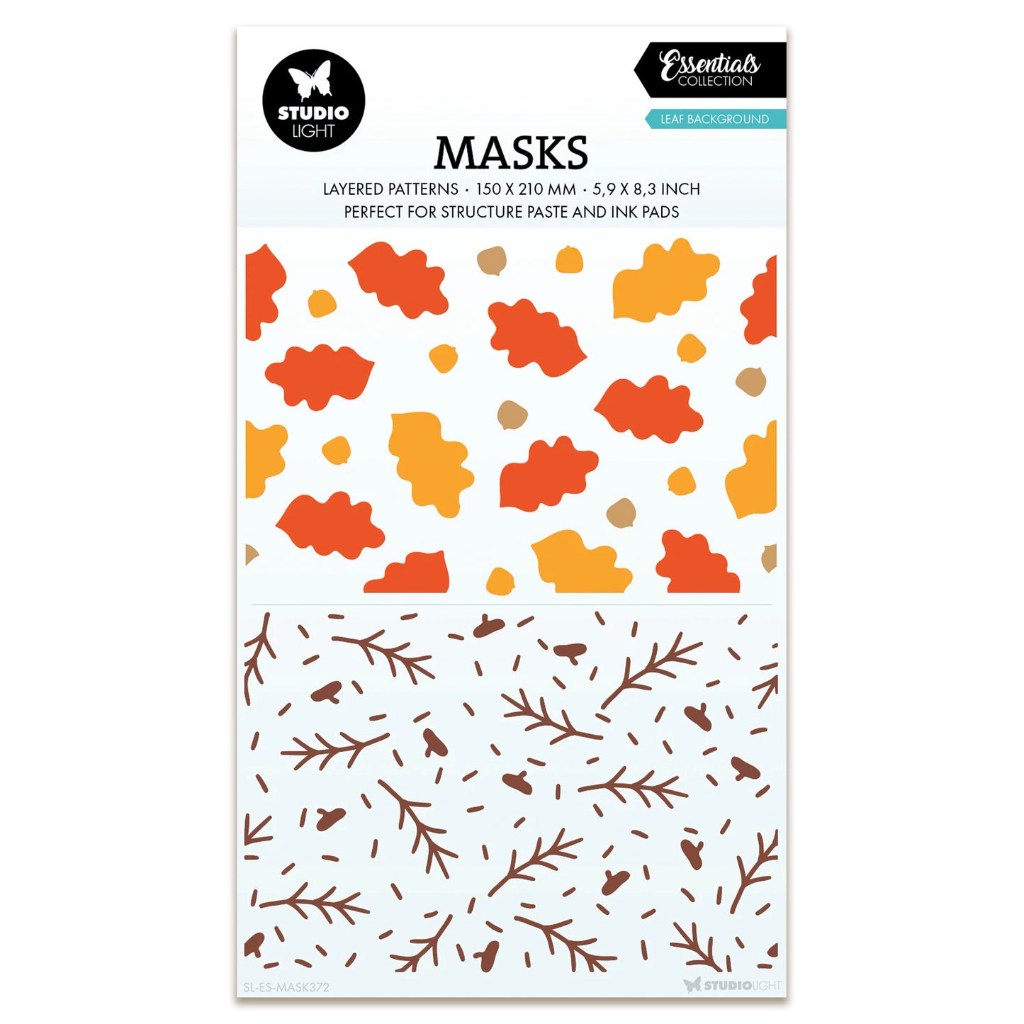 Studio Light Essentials Mask - Leaf Background