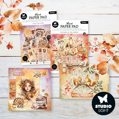 Studio Light Essentials Mixed Paper Pad Bundle - Autumn